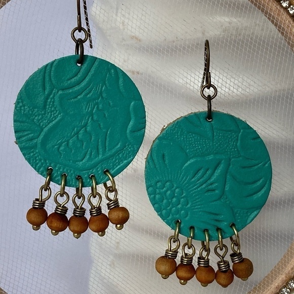 BOHO Beaded Earrings - Picture 1 of 8
